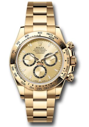 Rolex Daytona Cosmograph Daytona Golden Index Dial Oyster Bracelet 126508